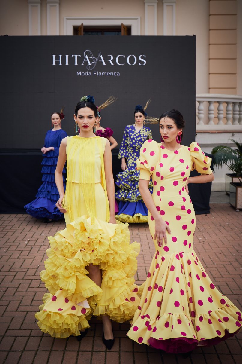 Vestido flamenca rojo canastero – Hita y Arcos 2024 cita previa