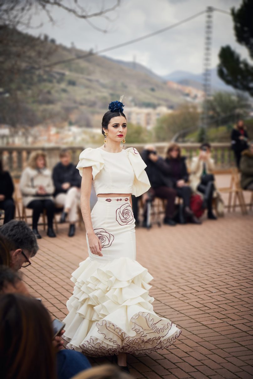 Vestido flamenca rojo canastero – Hita y Arcos 2024 cita previa